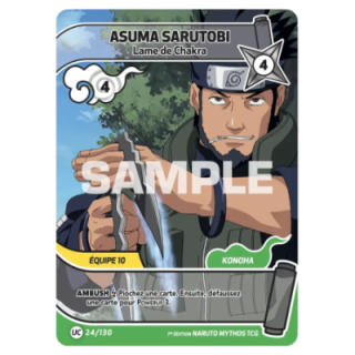 Asuma Sarutobi 024/130 Konoha Shidō