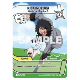 Kiba Inuzuka 025/130 Konoha Shidō