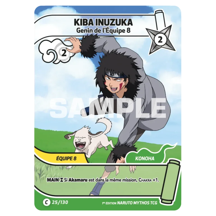 Kiba Inuzuka 025/130 Konoha Shidō