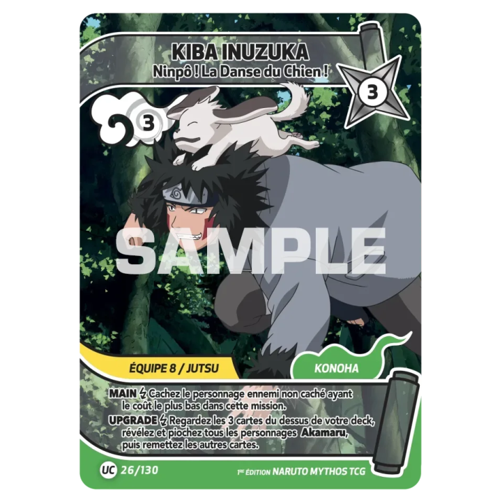 Kiba Inuzuka 026/130 Konoha Shidō