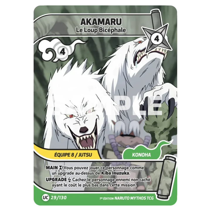 Akamaru 029/130 Konoha Shidō