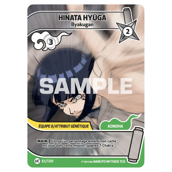 Hinata Hyûga 031/130 Konoha Shidō