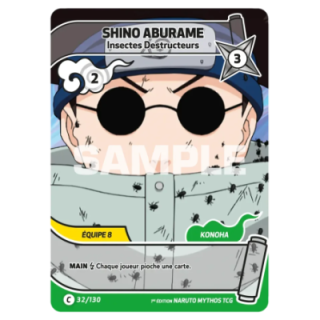 Shino Aburame 032/130 Konoha Shidō