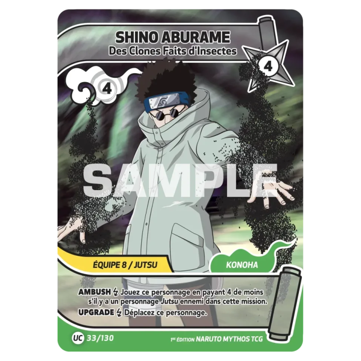 Shino Aburame 033/130 Konoha Shidō
