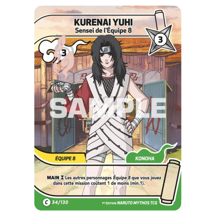 Kurenai Yuhi 034/130 Konoha Shidō