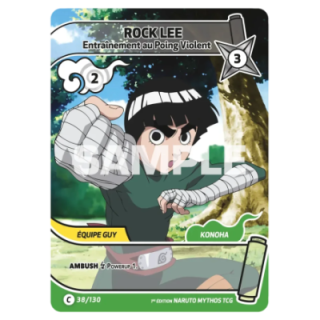 Rock Lee 038/130 Konoha Shidō