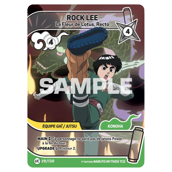 Rock Lee 039/130 Konoha Shidō