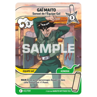 Gaï Maito 042/130 Konoha Shidō