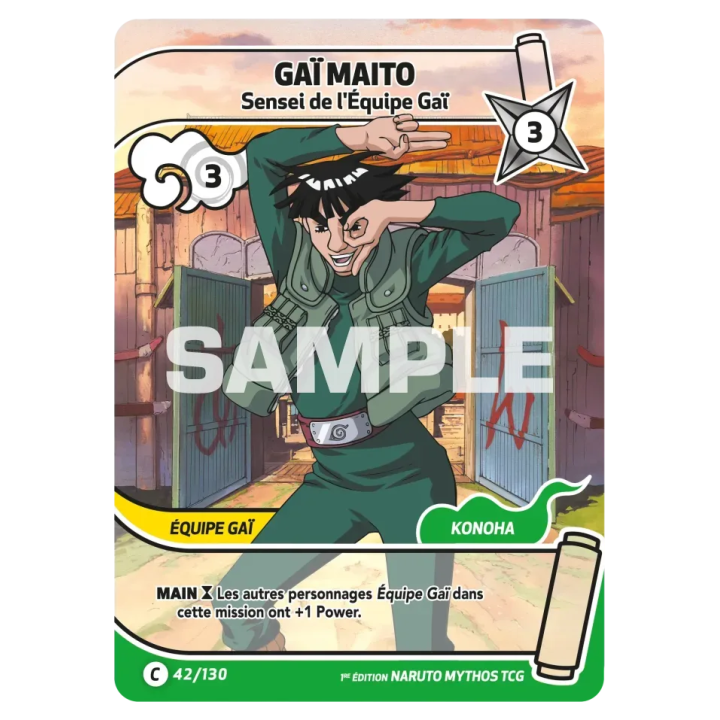 Gaï Maito 042/130 Konoha Shidō