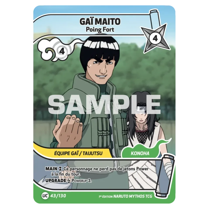 Gaï Maito 043/130 Konoha Shidō