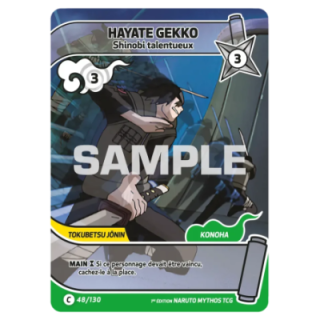 Hayate Gekko 048/130 Konoha Shidō