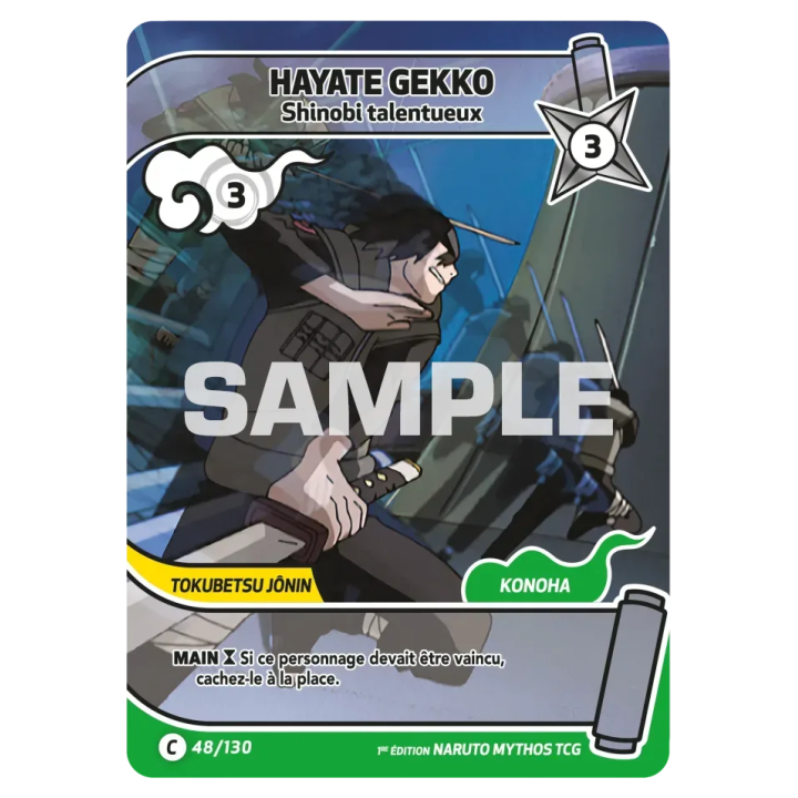 Hayate Gekko 048/130 Konoha Shidō