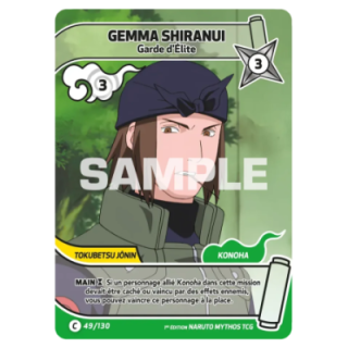 Gemma Shiranui 049/130 Konoha Shidō