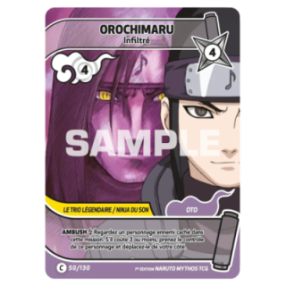 Orochimaru 050/130 Konoha Shidō