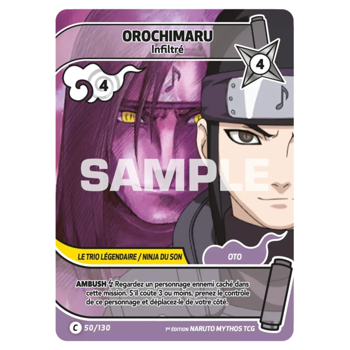 Orochimaru 050/130 Konoha Shidō