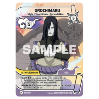 Orochimaru 051/130 Konoha Shidō