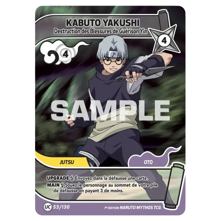 Kabuto Yakushi 053/130 Konoha Shidō