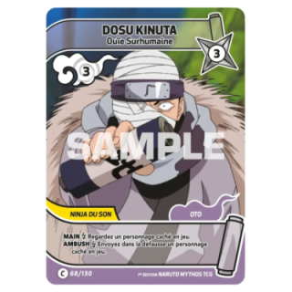 Dosu Kinuta 068/130 Konoha Shidō