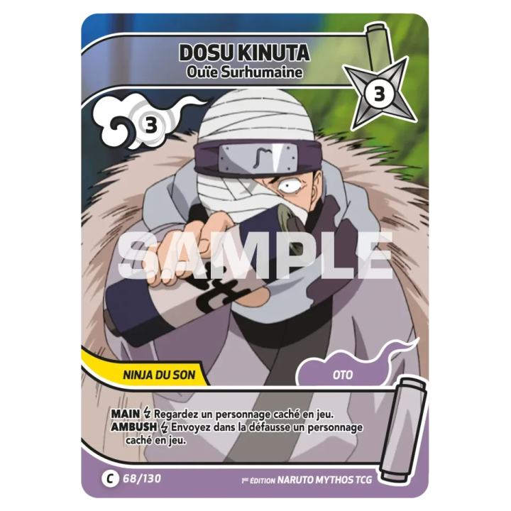 Dosu Kinuta 068/130 Konoha Shidō