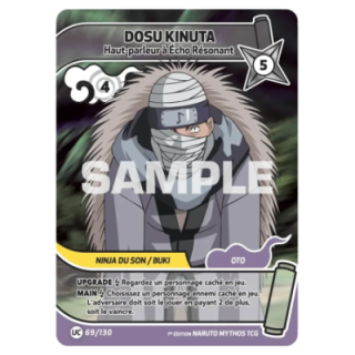 Dosu Kinuta 069/130 Konoha Shidō