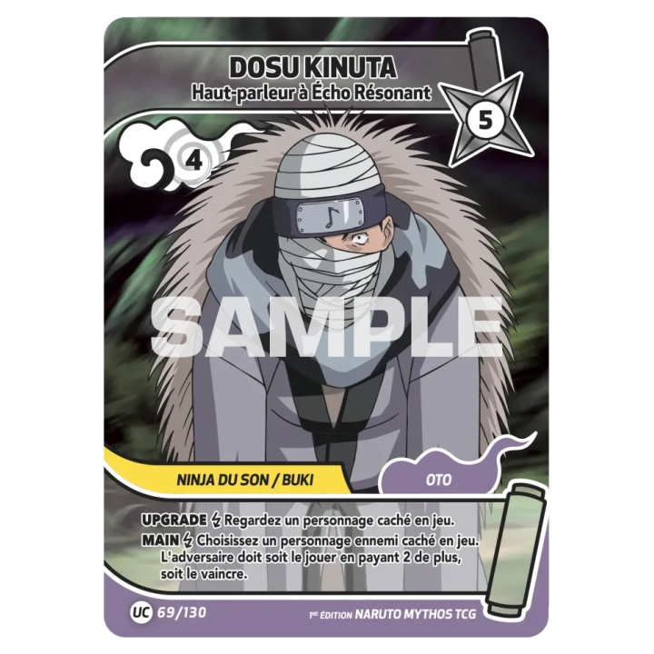 Dosu Kinuta 069/130 Konoha Shidō