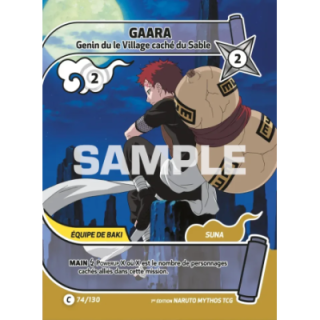 Gaara 074/130 Konoha Shidō