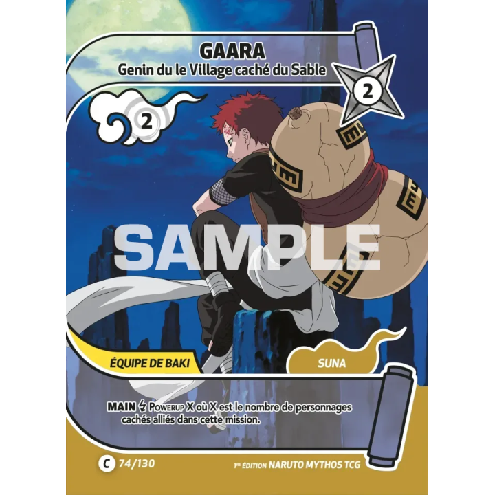 Gaara 074/130 Konoha Shidō
