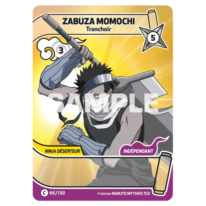 Zabuza Momochi 086/130 Konoha Shidō