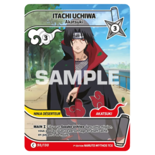 Itachi Uchiwa 090/130 Konoha Shidō