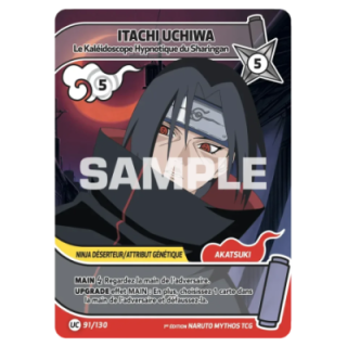 Itachi Uchiwa 091/130 Konoha Shidō