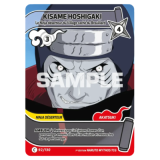 Kisame Hoshigaki 092/130 Konoha Shidō