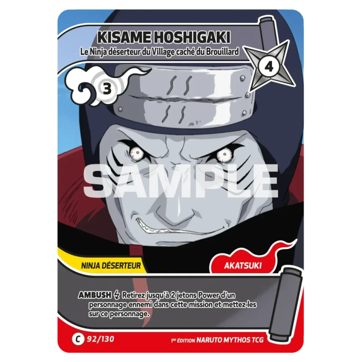 Kisame Hoshigaki 092/130 Konoha Shidō