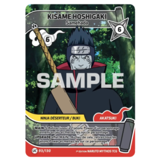 Kisame Hoshigaki 093/130 Konoha Shidō