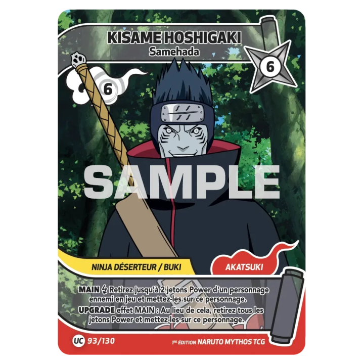 Kisame Hoshigaki 093/130 Konoha Shidō