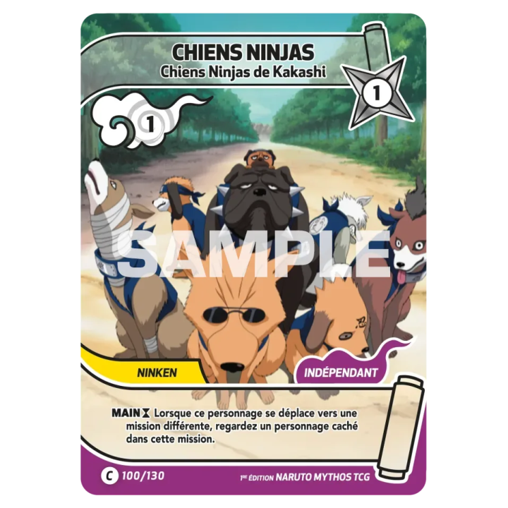 Chiens Ninjas 100/130 Konoha Shidō