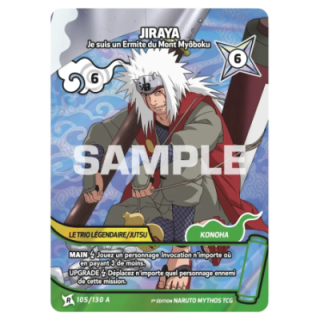 Jiraya 105/130 Konoha Shidō