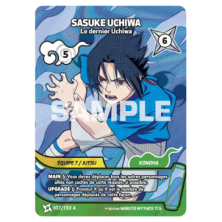 Sasuke Uchiwa 107/130 Konoha Shidō