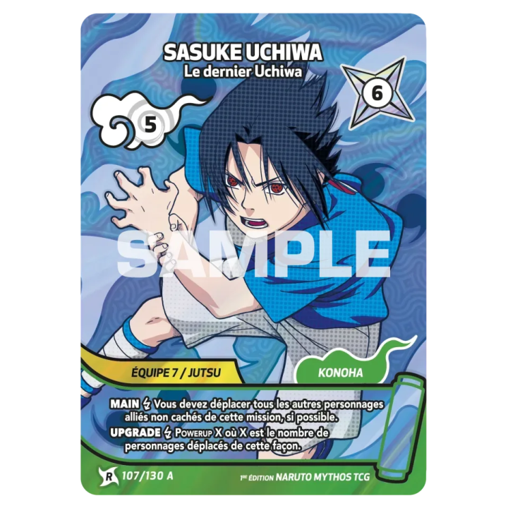 Sasuke Uchiwa 107/130 Konoha Shidō