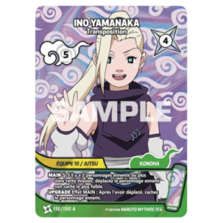 Ino Yamanaka 110/130 Konoha Shidō