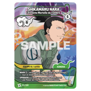 Shikamaru Nara 111/130 Konoha Shidō