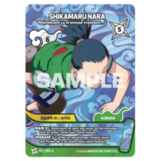 Shikamaru Nara 111/130 Konoha Shidō