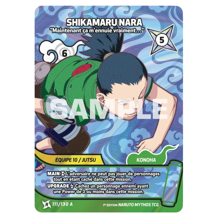 Shikamaru Nara 111/130 Konoha Shidō