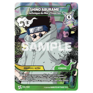 Shino Aburame 115/130 Konoha Shidō