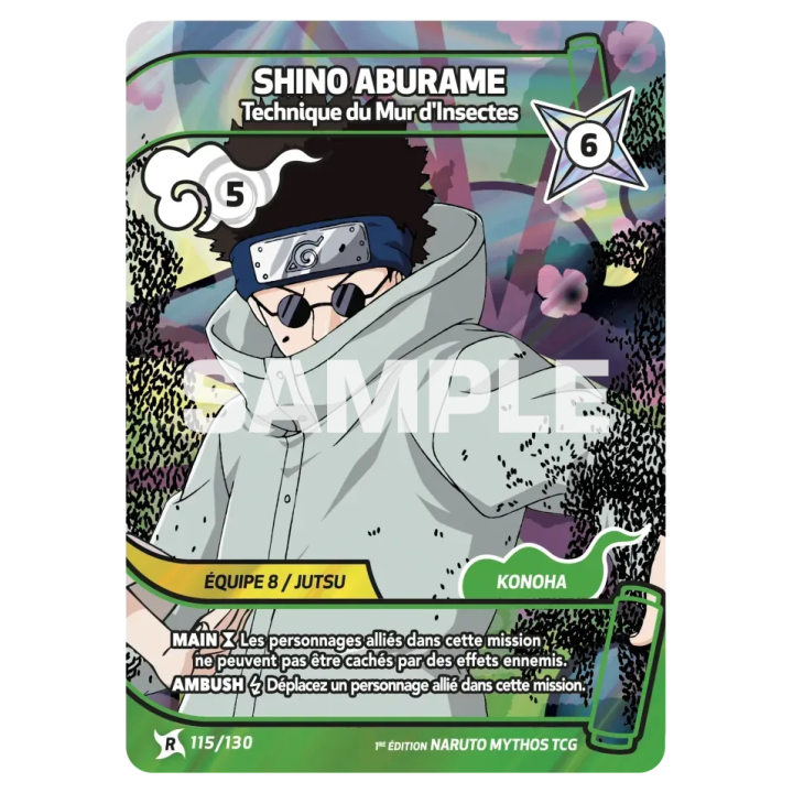 Shino Aburame 115/130 Konoha Shidō
