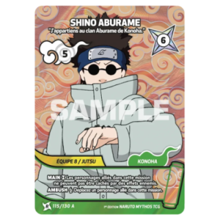 Shino Aburame 115/130 Konoha Shidō