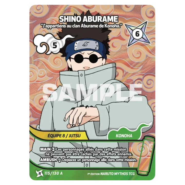 Shino Aburame 115/130 Konoha Shidō