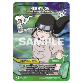 Neji Hyûga 116/130 Konoha Shidō