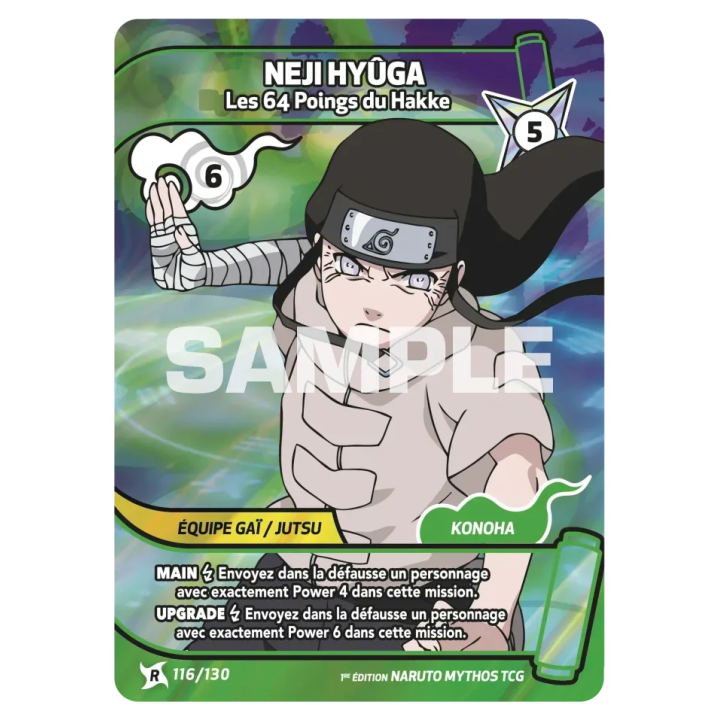 Neji Hyûga 116/130 Konoha Shidō