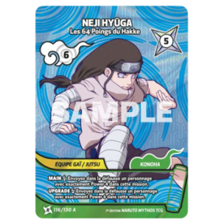 Neji Hyûga 116/130 Konoha Shidō