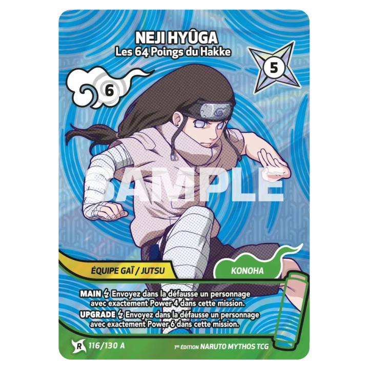 Neji Hyûga 116/130 Konoha Shidō
